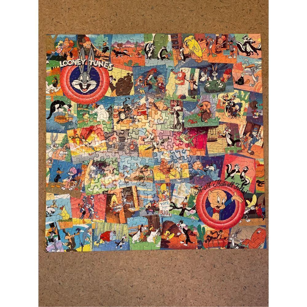 Warner Brothers 1991 Looney Tunes Puzzle 500 pc